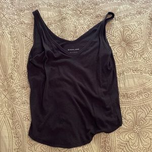 Everlane The Air Cami Black